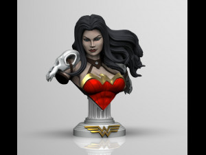 Wonder Woman Death metal comics 2-3 by CG Pyro Model Cetak 3D