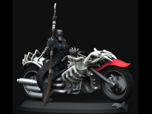 Batman Death metal comics 3-3 by CG Pyro 3D-printmodel