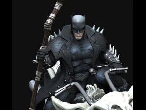 Batman Death metal comics 3-3 by CG Pyro 3D Print Model