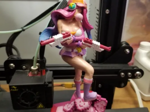 Miss Fortune free Download Gift for you STL files for 3D printing by CG Pyro Modello di stampa 3D