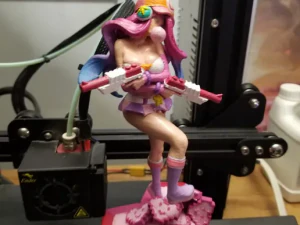 Miss Fortune gratis download Cadeau voor jou STL-bestanden voor 3D-printen door CG Pyro 3D printmodel