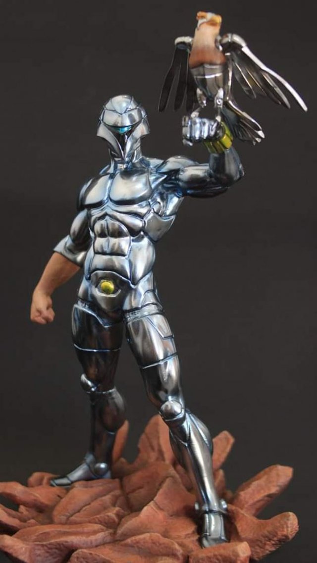 SILVERHAWKS COLLECTION PACK 6 MAIN MODELS 6 BUSTS 3D प्रिंट मॉडल .c4d .max .obj .3ds .fbx .stl .blend 