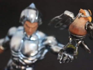 PACOTE COLE&Ccedil;&Atilde;O SILVERHAWKS 6 MODELOS PRINCIPAIS 6 BUSTOS Modelo de Impressão 3D