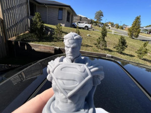 Bust Superman kills The Joker Injustice League STL for 3d printing by CG Pyro fanarts 3D Print Model