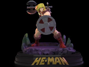 He-man and MOTU STL files for 3d printing by ARK collecitbles Model do druku 3D