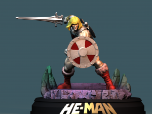 He-man and MOTU STL files for 3d printing by ARK collecitbles Modello di stampa 3D