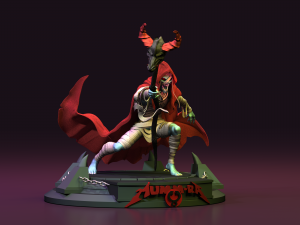 MummRa Wang Sorcerer from Thundercats STL files for 3d printing 3D प्रिंट मॉडल