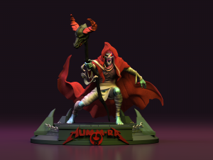 MummRa Wang Sorcerer from Thundercats STL files for 3d printing 3D प्रिंट मॉडल