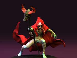 MummRa Wang Sorcerer from Thundercats STL files for 3d printing 3D प्रिंट मॉडल
