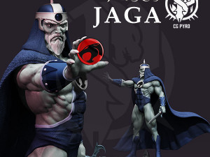 Jaga from Thundercats STL files for 3d printing by CG Pyro fanarts collectibles Model do druku 3D