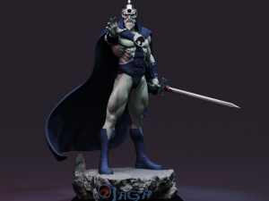 Jaga from Thundercats STL files for 3d printing by CG Pyro fanarts collectibles 3D Baskı Modeli