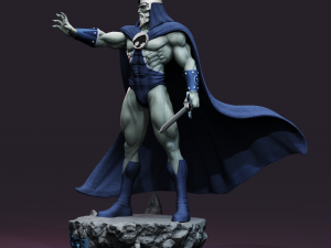 Jaga from Thundercats STL files for 3d printing by CG Pyro fanarts collectibles 3D Baskı Modeli