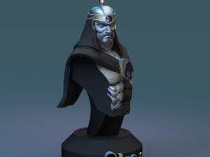 Jaga from Thundercats STL files for 3d printing by CG Pyro fanarts collectibles 3D Baskı Modeli