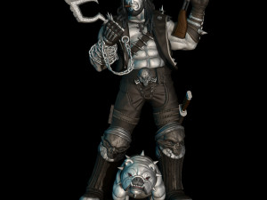 Lobo and Dawg dioram 3d STL files collectibles 3d printing fanart Modelo de impresión 3D