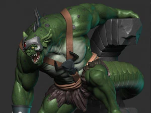 Slithe Reptilio Thundercats STL 3d printing collectibles action figures 3D Print Model