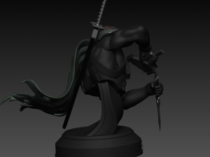 GI Joe Snake Eyes STL files 3d printing collectibles fanart by CG Pyro STL 3D Print Model