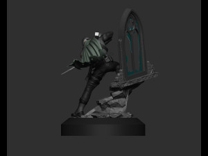 GI Joe Snake Eyes STL files 3d printing collectibles fanart by CG Pyro STL 3D Print Model
