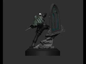 GI Joe Snake Eyes STL files 3d printing collectibles fanart by CG Pyro STL 3D Print Model