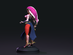 Queen Luna Lunatacs Amok thundercats villains STL files 3d printing collectibles fanart by CG Pyro 3D Принт Модель