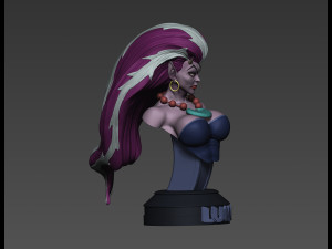 Queen Luna Lunatacs Amok thundercats villains STL files 3d printing collectibles fanart by CG Pyro 3D Принт Модель