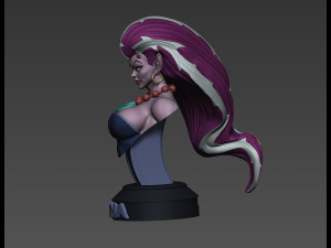 Queen Luna Lunatacs Amok thundercats villains STL files 3d printing collectibles fanart by CG Pyro 3D Принт Модель