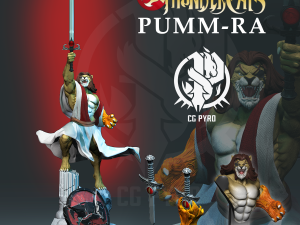 THUNDERCATS COLLECTION PACK 2 8 FULL CHARACTERS 8 BUSTS 3D Baskı Modeli