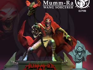 THUNDERCATS COLLECTION PACK 2 8 FULL CHARACTERS 8 BUSTS 3D Baskı Modeli