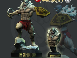 THUNDERCATS COLLECTION PACK 2 8 FULL CHARACTERS 8 BUSTS 3D Baskı Modeli
