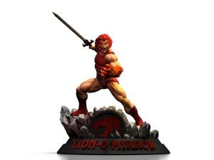 LionO Mirror Red STL 3d printing collectibles by CG Pyro fanart 3D Print Model