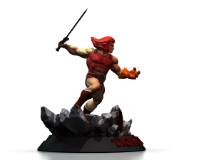 LionO Mirror Red STL 3d printing collectibles by CG Pyro fanart Model do druku 3D