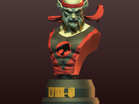 Linx O Thundercats STL 3d printing Collectibles by CG Pyro 3D प्रिंट मॉडल
