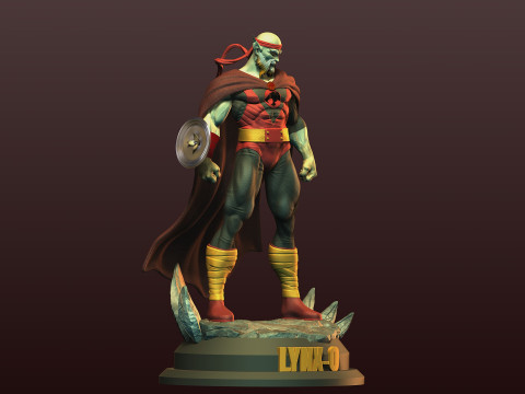Linx O Thundercats STL 3d printing Collectibles by CG Pyro 3D प्रिंट मॉडल