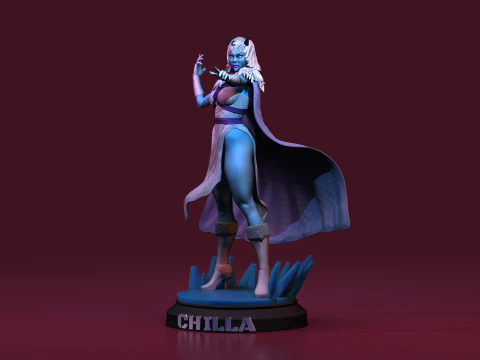 Chilla Lunatacas Thundercats STL 3d printing Collectibles by CG Pyro 3D Print Model