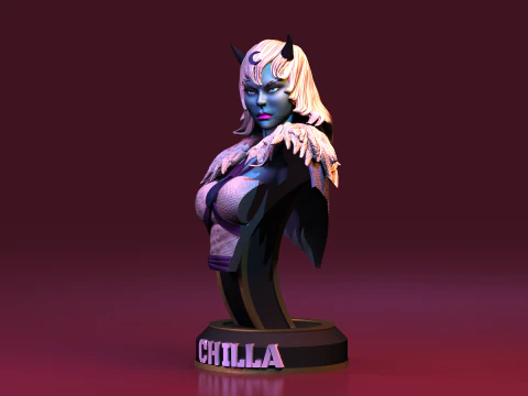 Chilla Lunatacas Thundercats STL 3d printing Collectibles by CG Pyro 3D Print Model