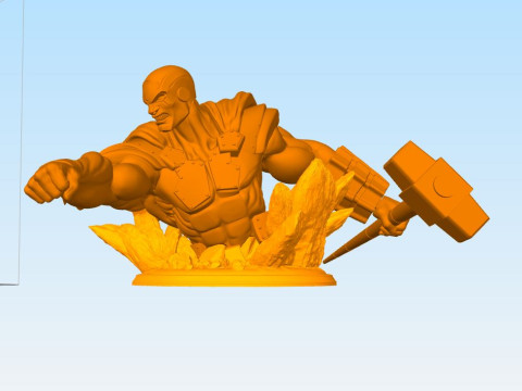X2 Iron Man Vs Steel Crossover Marvel DC Comics by CG Pyro ARK 3D Принт Модель