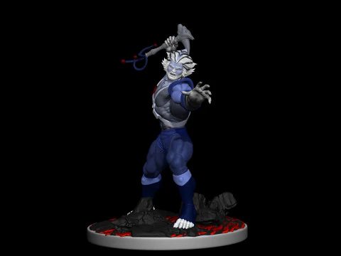 Bengali Thundercats STL 3d printing by CG Pyro 3D Print Model