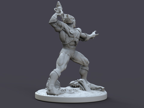 Bengali Thundercats STL 3d printing by CG Pyro 3D Baskı Modeli