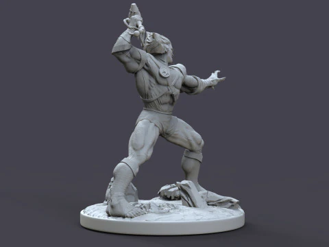 Bengali Thundercats STL 3d printing by CG Pyro 3D Print Model