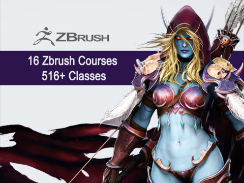DOWNLOAD 70 Learn Zbrush Character Creation 16 Courses 516 Classes 516 Classes Surface Anatomy Modelo 3D