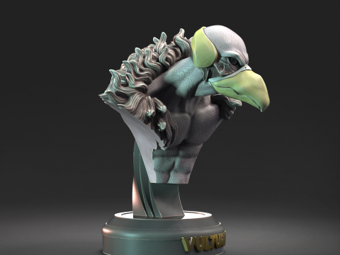Vultureman Thundercats STL 3d printing collectibles by CG Pyro 3D 모델