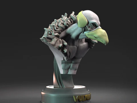 Vultureman Thundercats STL 3d printing collectibles by CG Pyro 3D Model