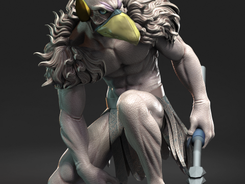 Vultureman Thundercats STL 3d printing collectibles by CG Pyro 3D 모델