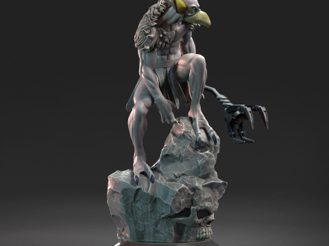 Vultureman Thundercats STL 3d printing collectibles by CG Pyro 3D 모델