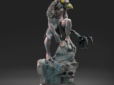 Vultureman Thundercats STL 3d printing collectibles by CG Pyro 3D Model