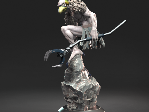 Vultureman Thundercats STL 3d printing collectibles by CG Pyro 3D 모델