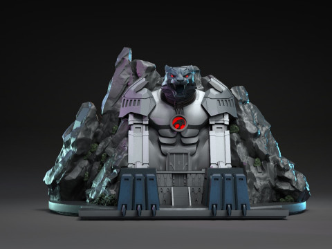 Cats Lair Thundercats Cubil STL 3d printing by CG Pyro Collectibles Modello 3D