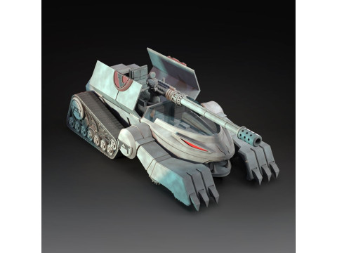Thundertank Thundercats colectibles STL files 3d printig by CG Pyro 3D Модель
