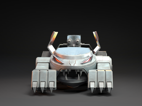 Thundertank Thundercats colectibles STL files 3d printig by CG Pyro 3D Модель