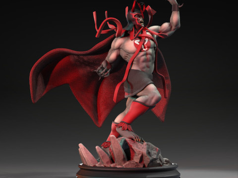 Mumm Ra Red and Black Thundercats STL files 3D printing collectibles fanarts by CG Pyro 3Dプリントモデル