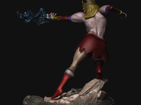 Mumm Rana Thundercats STL files 3D printing collectibles fanarts by CG Pyro 3D Print Model